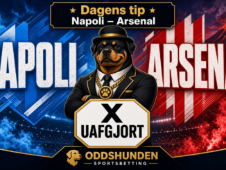 OddsHunden Dagens tip Napoli Arsenal X uafgjort