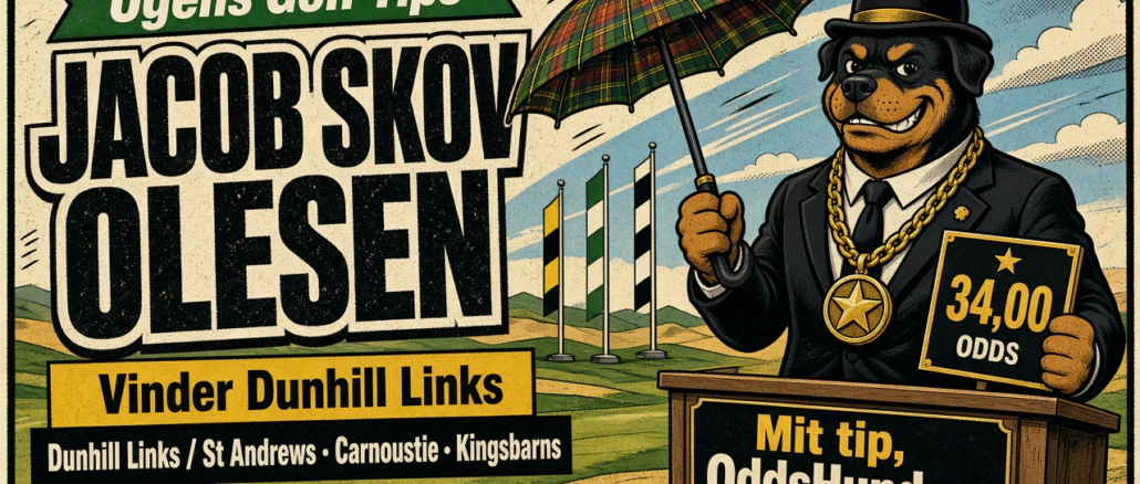 Ugens Golf Tips: Jacob Skov Olesen vinder Dunhill Links – Links-form i Fife