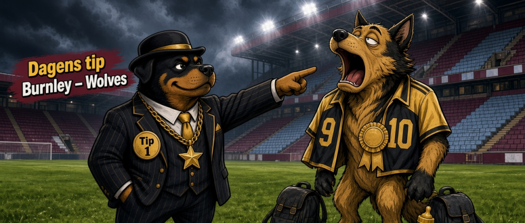Dagens tip: Burnley – Wolves, tip 1 (hjemmesejr) – favoritter uden angribere på Turf Moor
