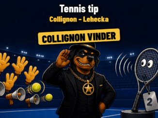 Tennis tip: Collignon – Lehecka, Collignon vinder på hjemmebane i Bruxelles