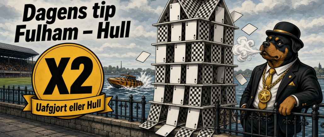 Dagens tip: Fulham – Hull, dobbeltchance X2 (uafgjort eller Hull) – bundholdet er storfavorit på Craven Cottage