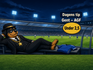 Dagens tip: Gent – AGF, under 2,5 mål – topscoreren sidder over i Belgien
