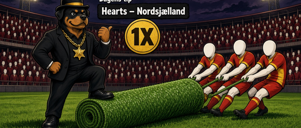 Dagens tip: Hearts – FC Nordsjælland, dobbeltchance 1X – ét nederlag i 32 kampe på Tynecastle
