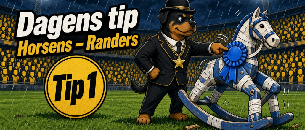 Dagens tip: AC Horsens – Randers FC, tip 1 (hjemmesejr) – seks mand ude, og Randers er stadig favorit