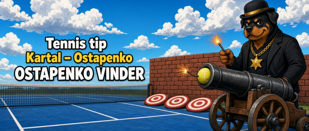 Tennis tip: Kartal – Ostapenko, Ostapenko vinder – ingen slår hårdere i Wuhan