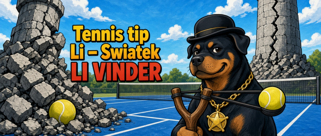 Tennis tip: Li – Swiatek, Li vinder – hun har allerede fældet nummer et