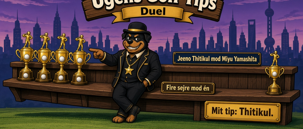 Ugens Golf Tips: Jeeno Thitikul mod Yamashita – Shanghai-duel