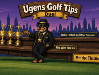 Ugens Golf Tips: Jeeno Thitikul mod Yamashita – Shanghai-duel