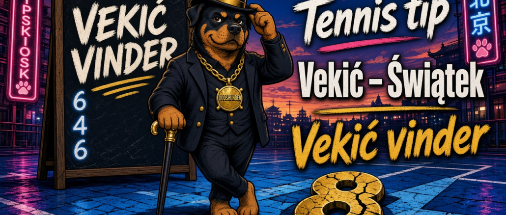 Tennis tip: Vekić – Świątek, Vekić vinder