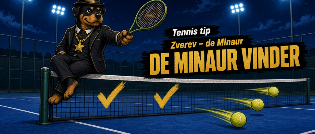 Tennis tip: Zverev – de Minaur, de Minaur vinder – anklen driller nummer et